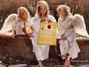 Angels and the Seal of the Living God